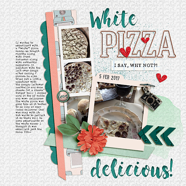 White Pizza (March Temp Challenge)