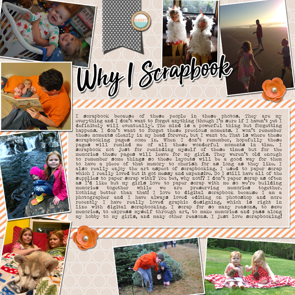 Why I scrapbook