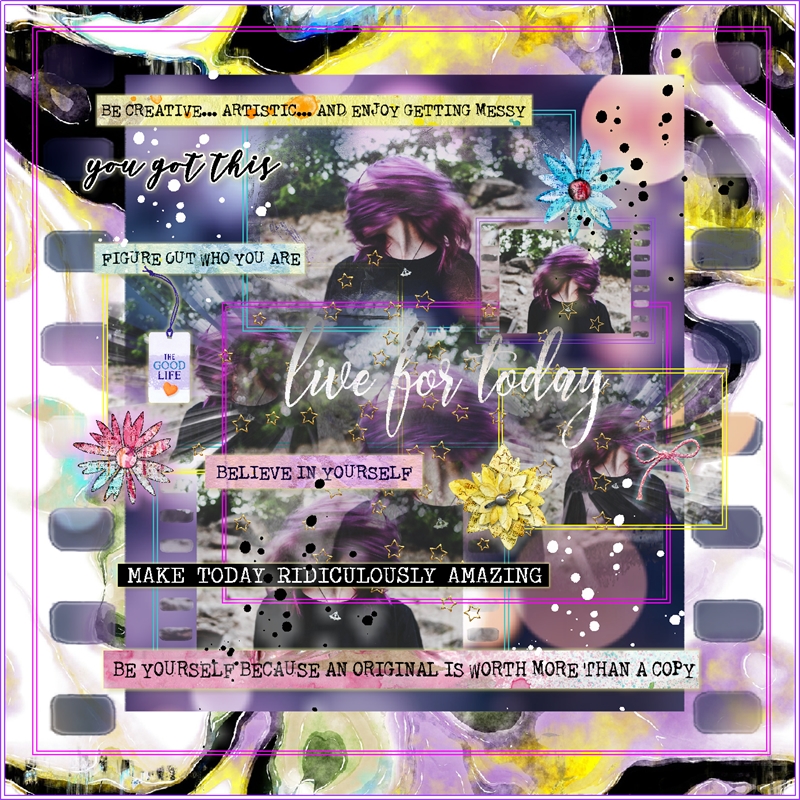 Why It Works-Polly Challenges-Bold Paper Background-August-Powerful You