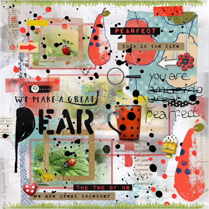 Why It Works-Polly Challenges-Creatively Highlighting A Part Of Your Photo-Pearfect Ladybugs
