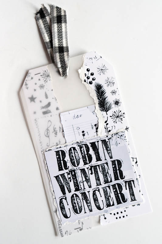 Winter Concert Tag