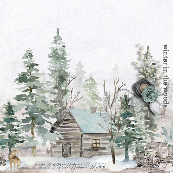 Winter in the Woods