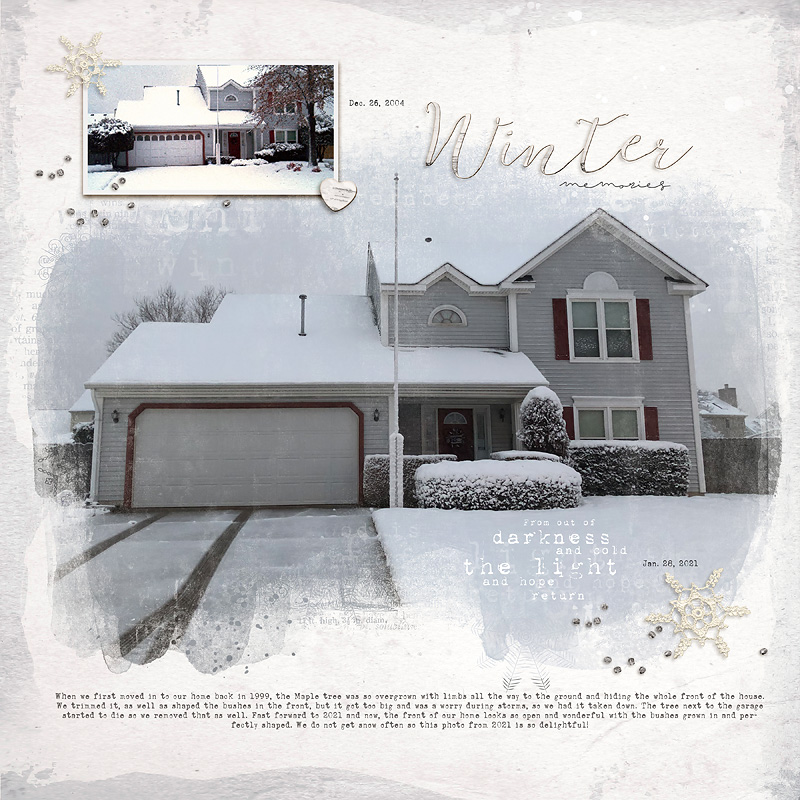 Winter Memories (MOC12 Day 10 Connections Through Time)