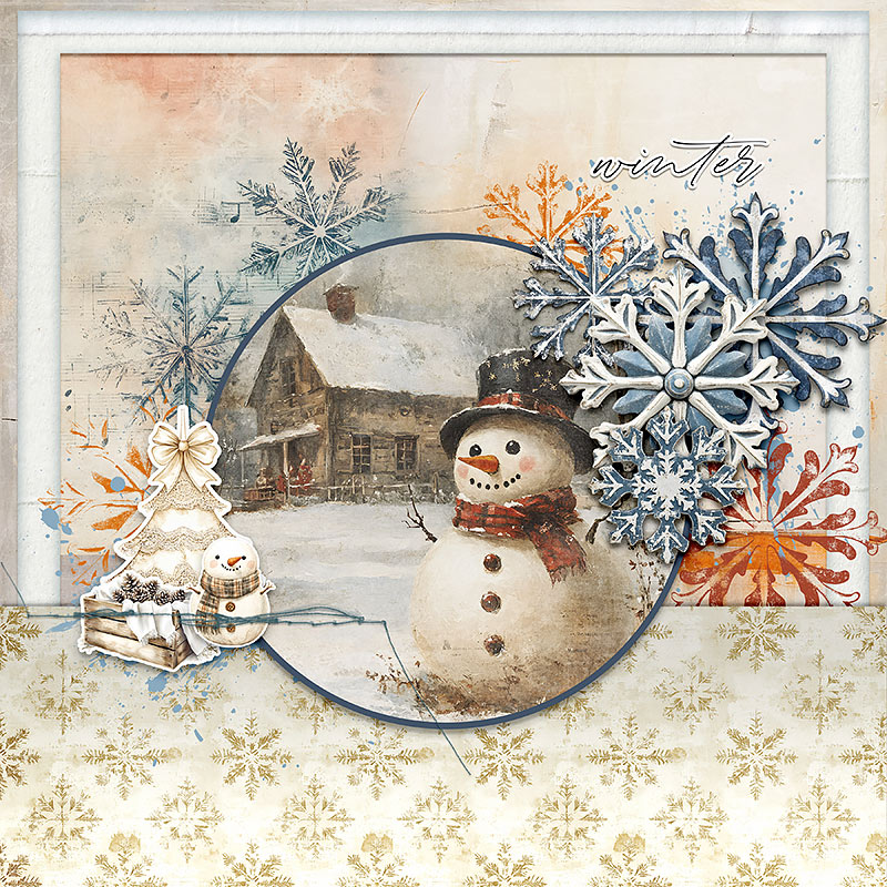 Winter-snowman