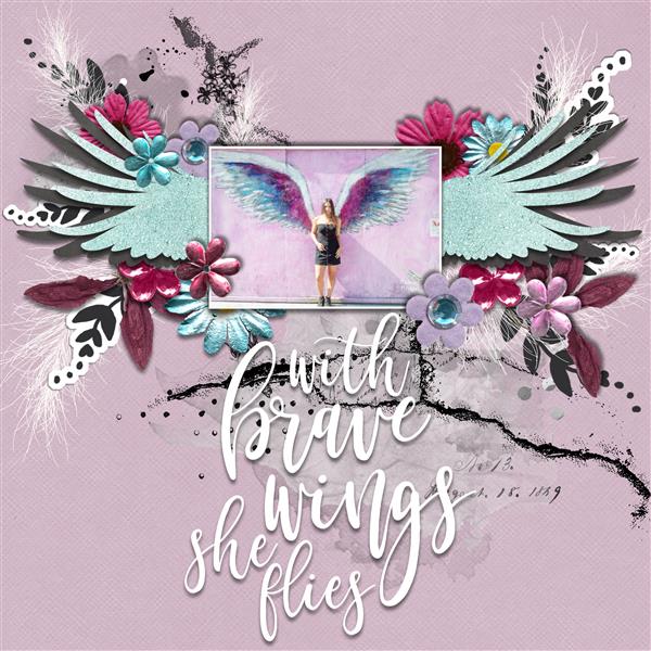 WITH BRAVE WINGS!