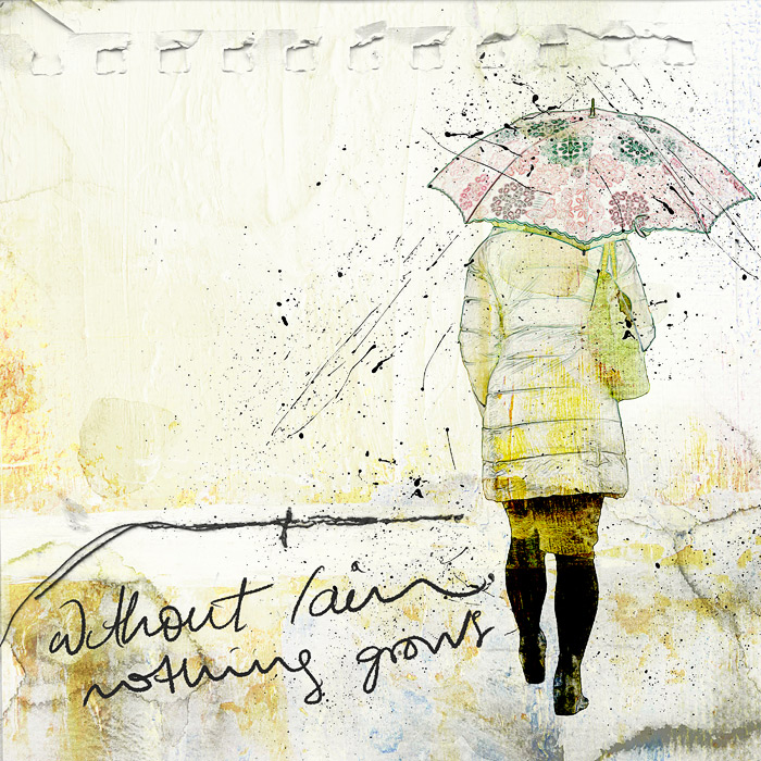 Without rain...