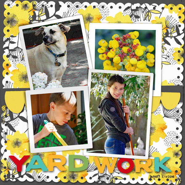 Yard Work - July Challenge