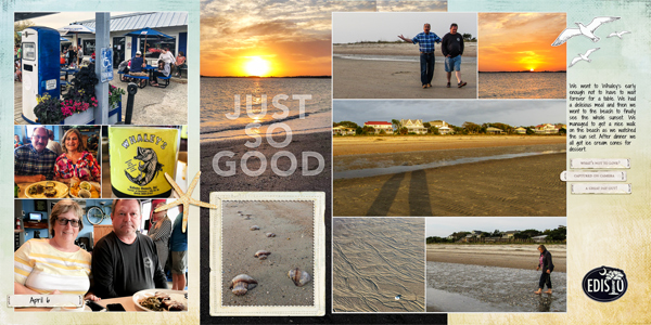 Yet Another Edisto Sunset (and dinner)