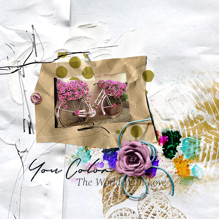 You color the world with love