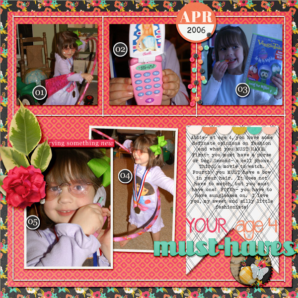 Your age 4 must-haves