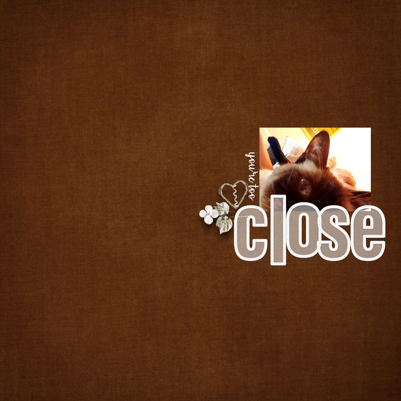 You're Too Close