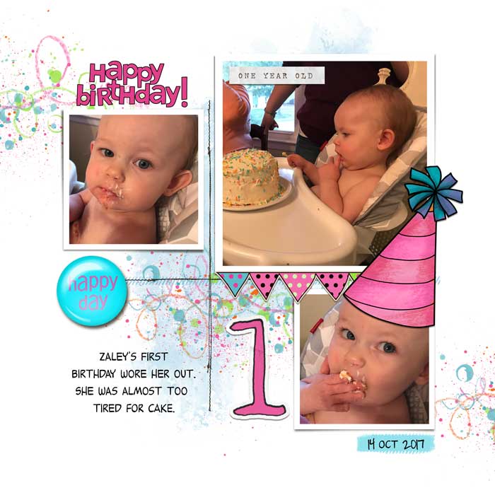 Zaley turns 1