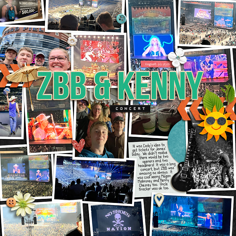 ZBB and Kenny Chesney Concert